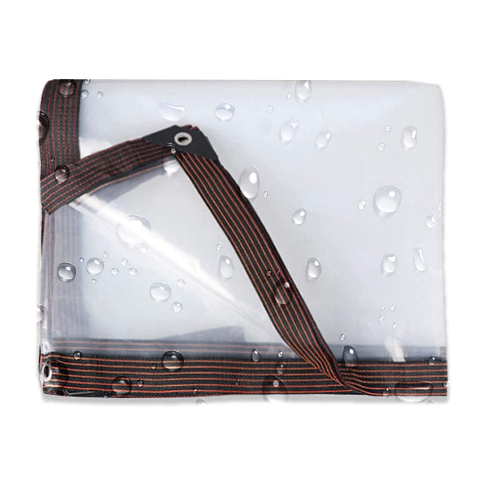 Buy Transparent Clear Tarpaulin 4x8m, Thick Waterproof Plastic