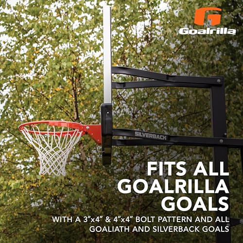 Goalrilla Pro-Style Breakaway Medium Weight Basketball Hoop Flex Rim - Thumbnail 6