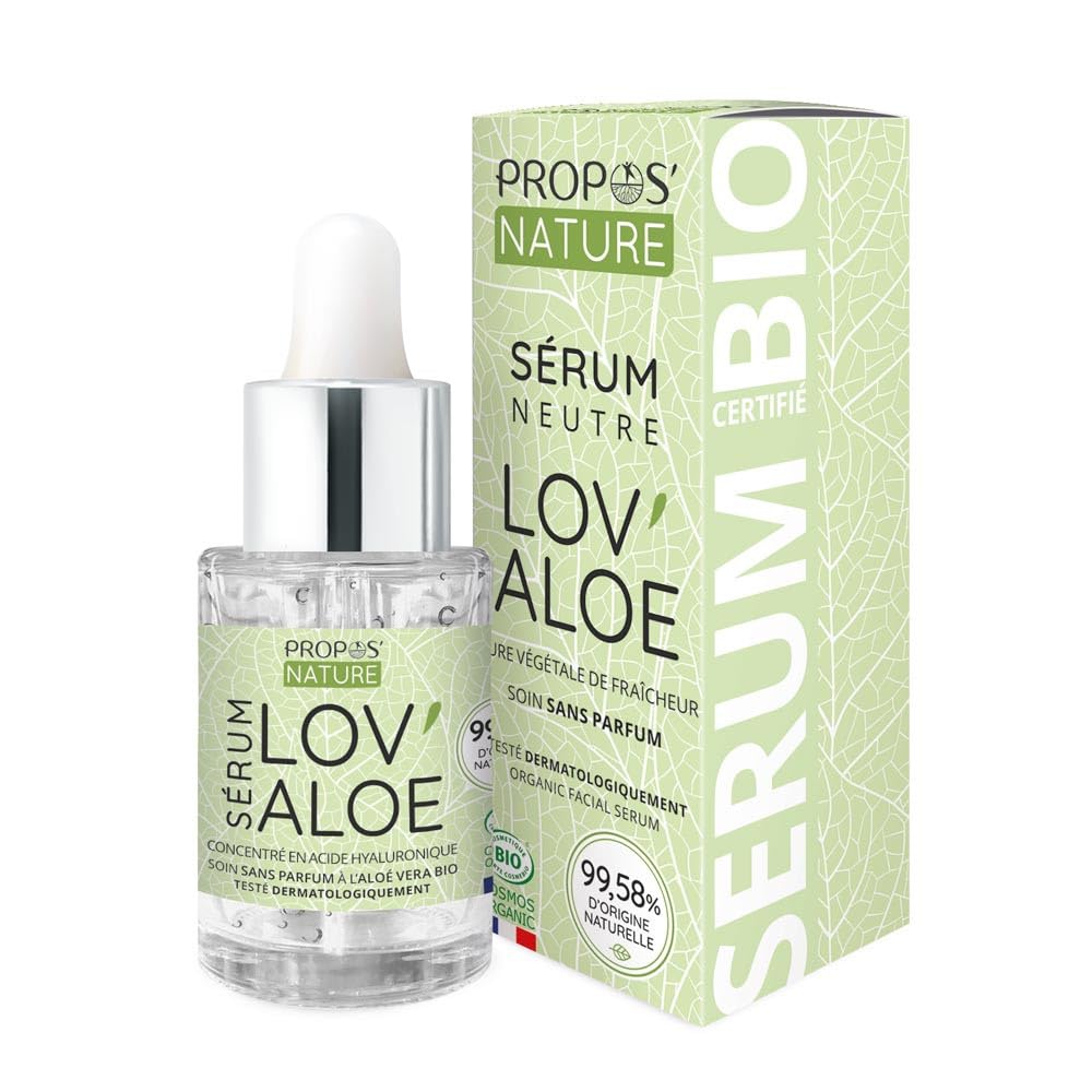 Propos'Nature Sérum Bio - Aloé Vera et Acide Hyaluronique