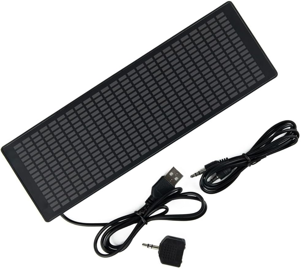 Sophisticated LED Display Module Capable of Analyzing and Showcasing Live Audio Frequencies Effectively (Voice Control + Wire Control)