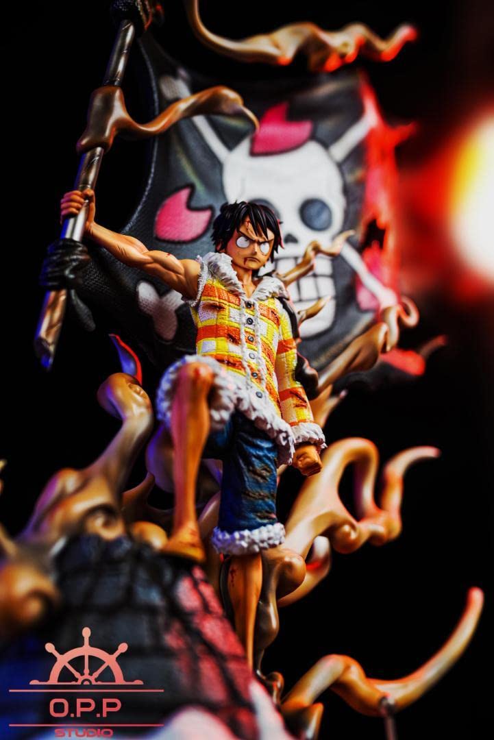 ワンピース ルフィ フィギュア OPPS ガレージキット POPスケール Amazon.co.jp: ワンピ ース ルフィ フィギュア OPPS ガレージ