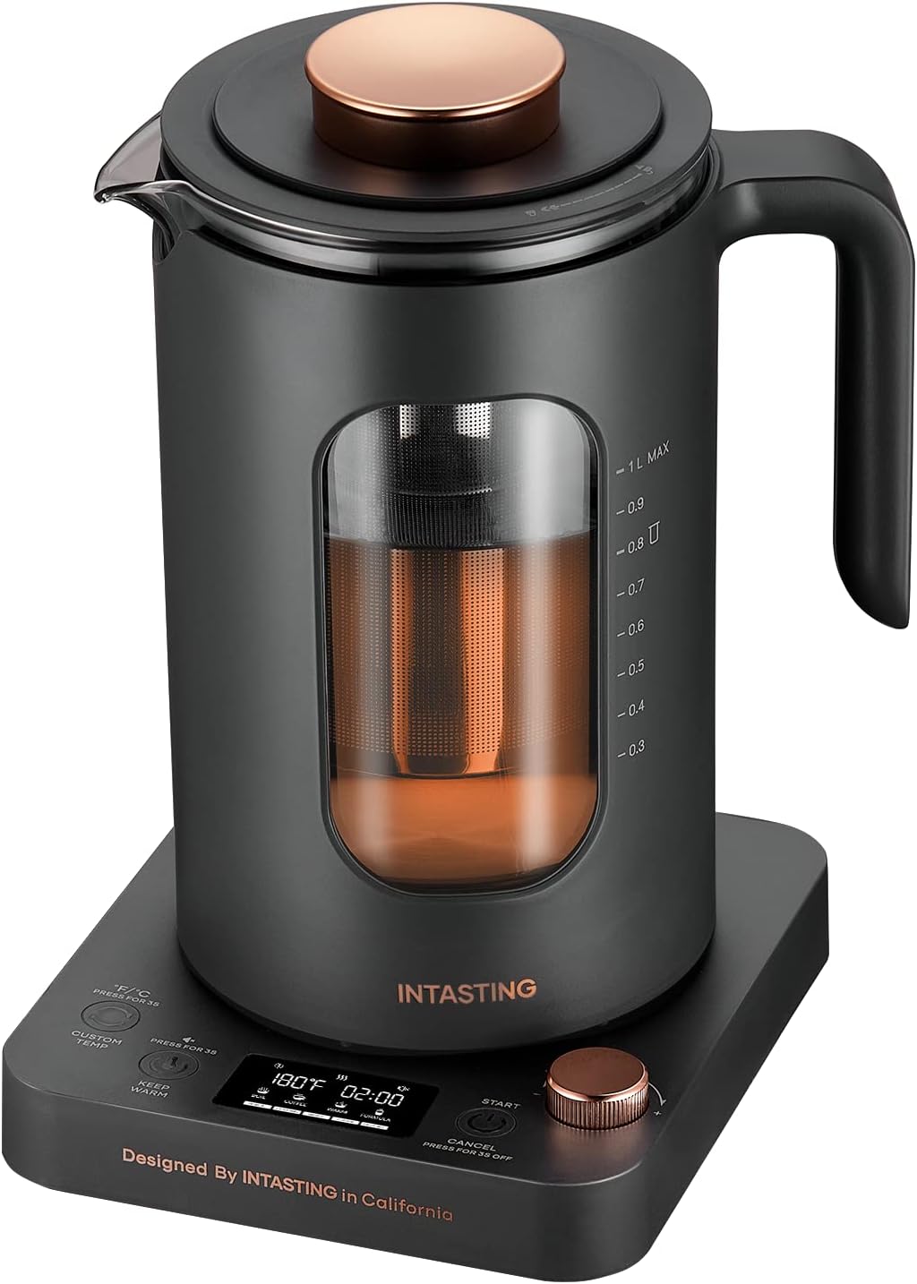 Toastmaster Electric Glass Kettle by Select Brands Comes