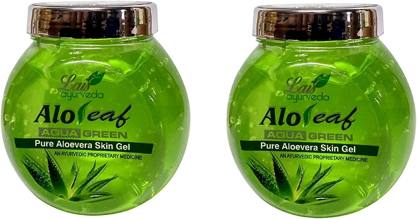 Aloleaf Aqua Green Pure Aloe Vera Gel for Acne, Scars, Glowing & Radiant Skin, 200 gm