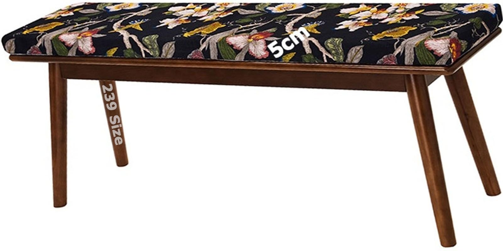Matelas d'assise épais pour banc de jardin et banquette palette