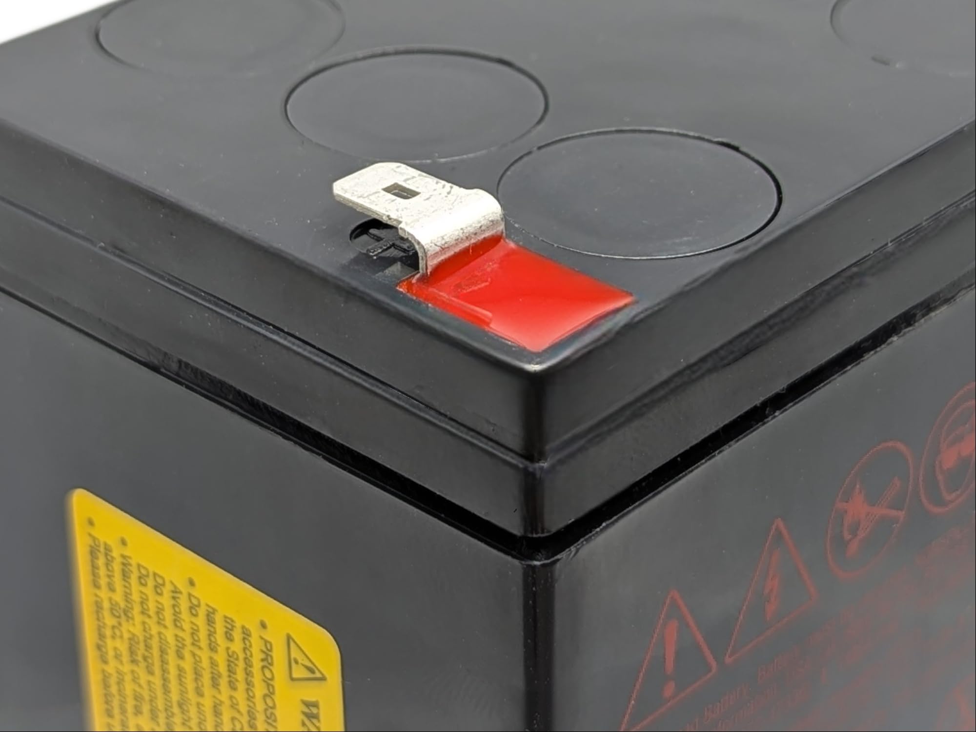 CSB HR1221W Sealed Lead Acid (VRLA) 12V batterie rechargeable - Batteries rechargeables (21 Wh, Sealed Lead Acid (VRLA), 12 V, Noir)