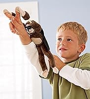 Vista 5 de YMCtoys - Juguete de peluche con diseño de mono, lanzado hasta 50 pies