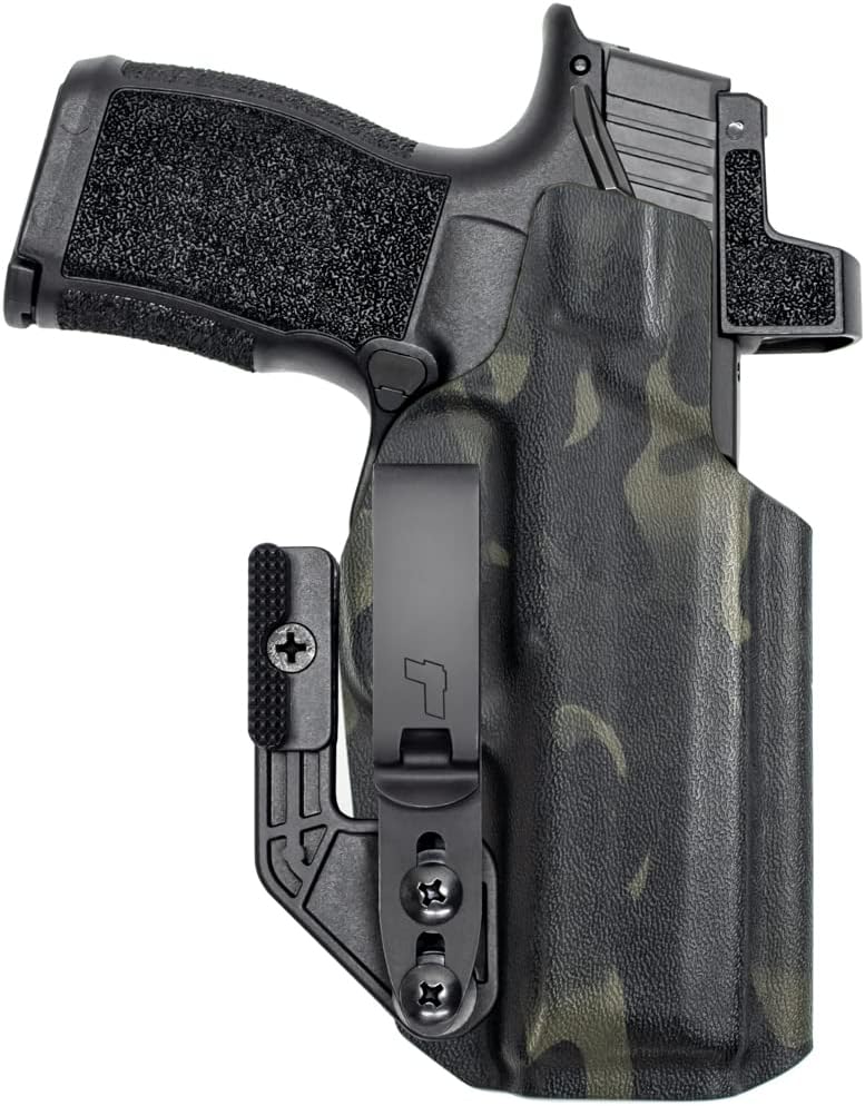 Tulster Oath IWB Kydex Holster fits: Sig P365XL | Optic Compatible Inside The Waistband Appendix Concealed Carry