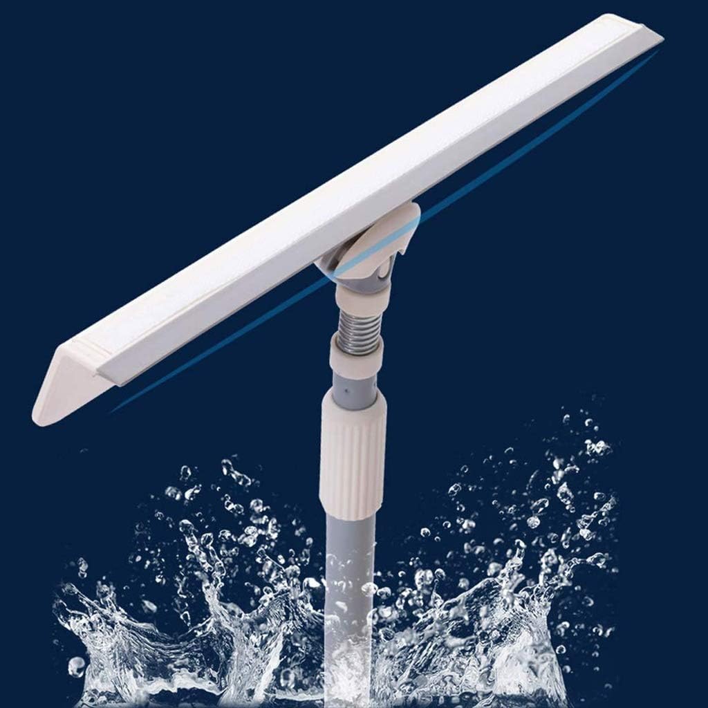 Glassware Telescopic Rod，Washing Tool Microfiber Squeegee for Car Windshield Glass,Shower Room,Outdoor High Window Cleaning