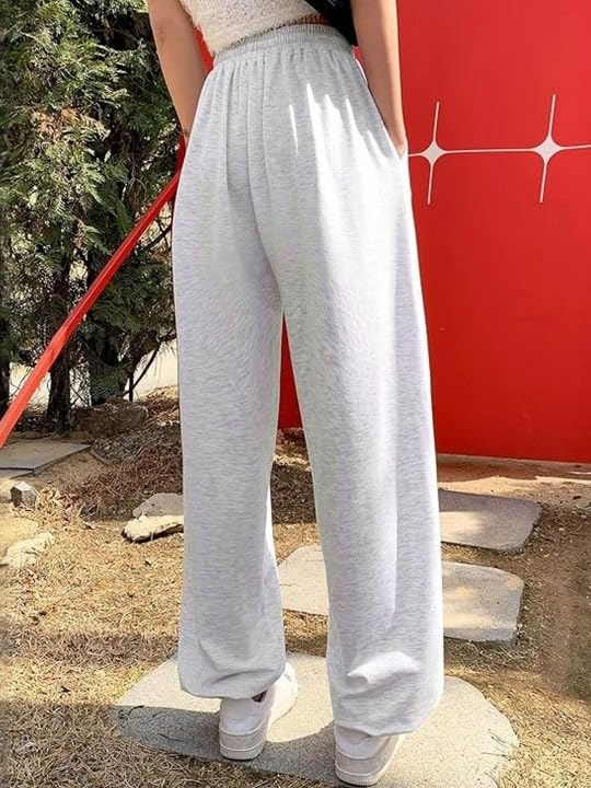 Image of Women?s Casual Black Jogger Pants ? Soft Pants with Adjustable Drawstring & Side Pockets