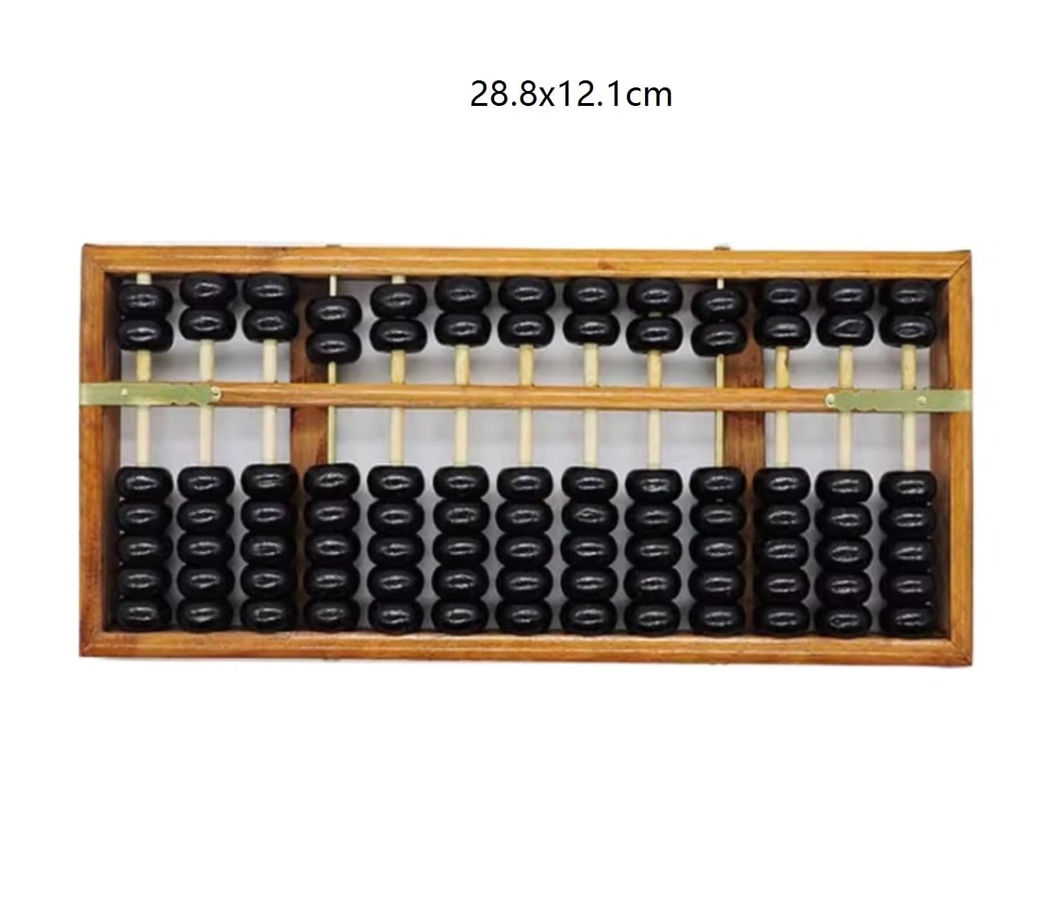 Fidget-Spielzeug für Kinder, Vintage-Stil, hölzerner Abakus-Rechner mit 13 Spalten, geeignet for Schulbüro-Werkzeuge