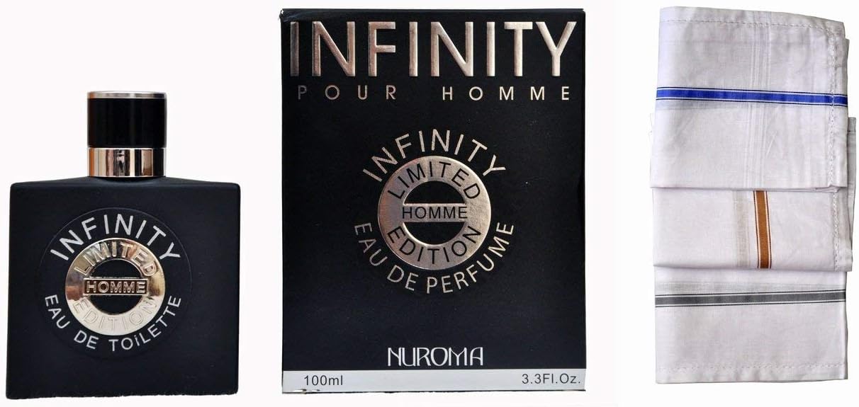 CFS CREATIVE FRAGRANCE SERIES Nuroma Infinity Liquid EDP For Men (Pour Homme) 100ml -Wood