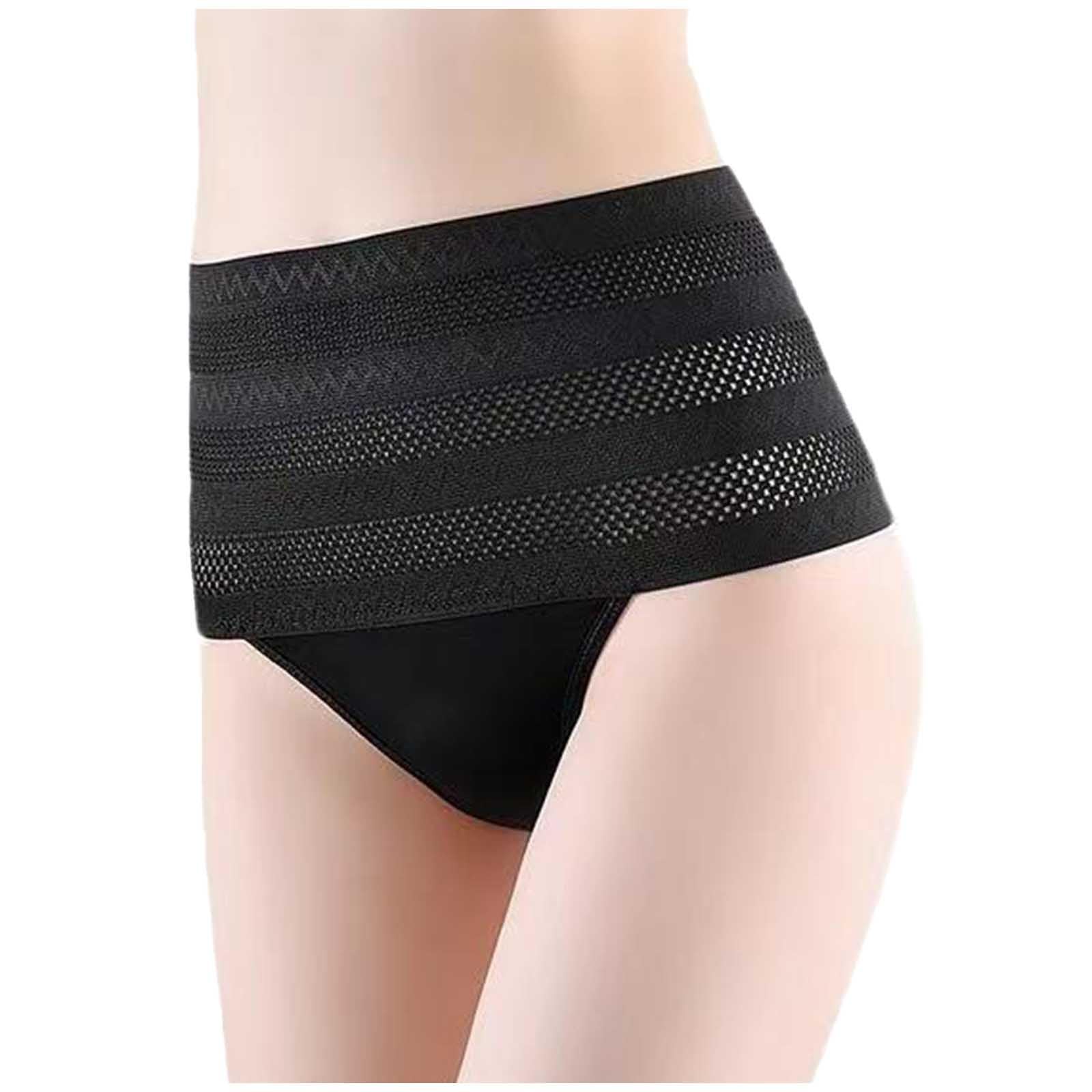 Plus Size High Waist T Back Thong High Elastic Shaping Underwear For Women Sexy Body Microfiber Womens Panties