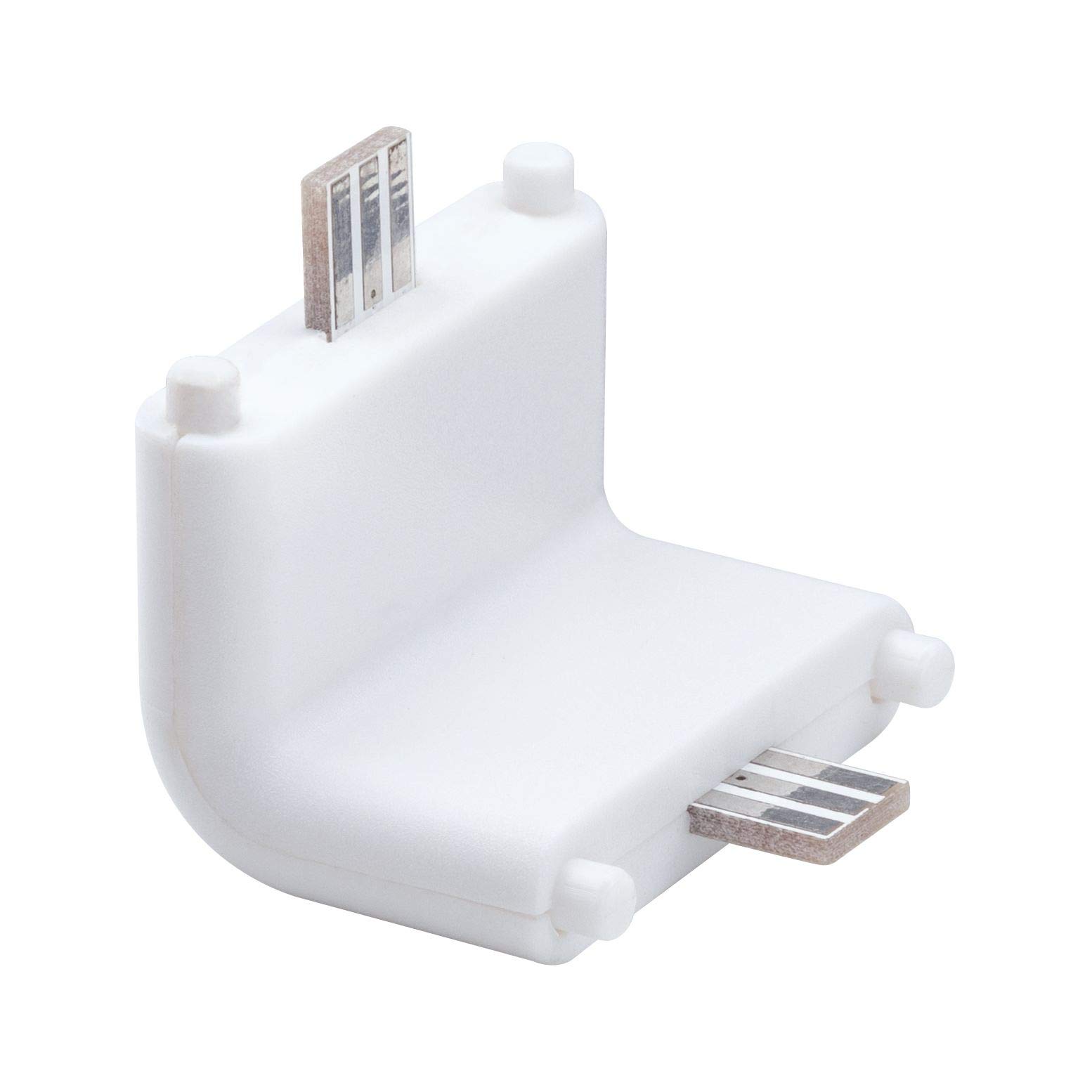 Paulmann 99967 Furniture luminaire Clever Connect wall Connector Border 12V Cabinet luminaire White matt Cabinet Light Plastic Kitchen lamp
