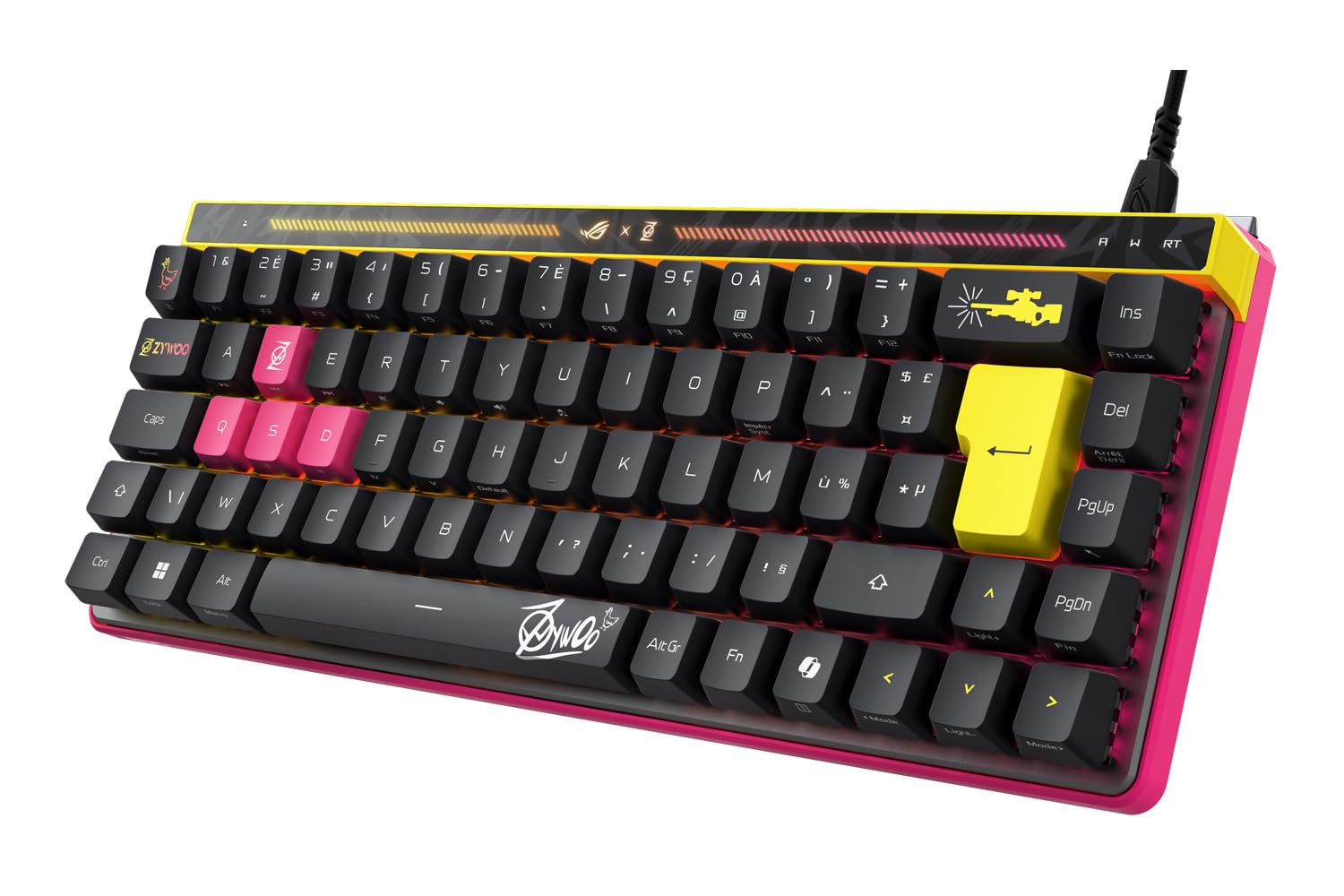 ASUS - Clavier Gaming ROG Falchion ACE HFX ZywOo Edition – AZERTY