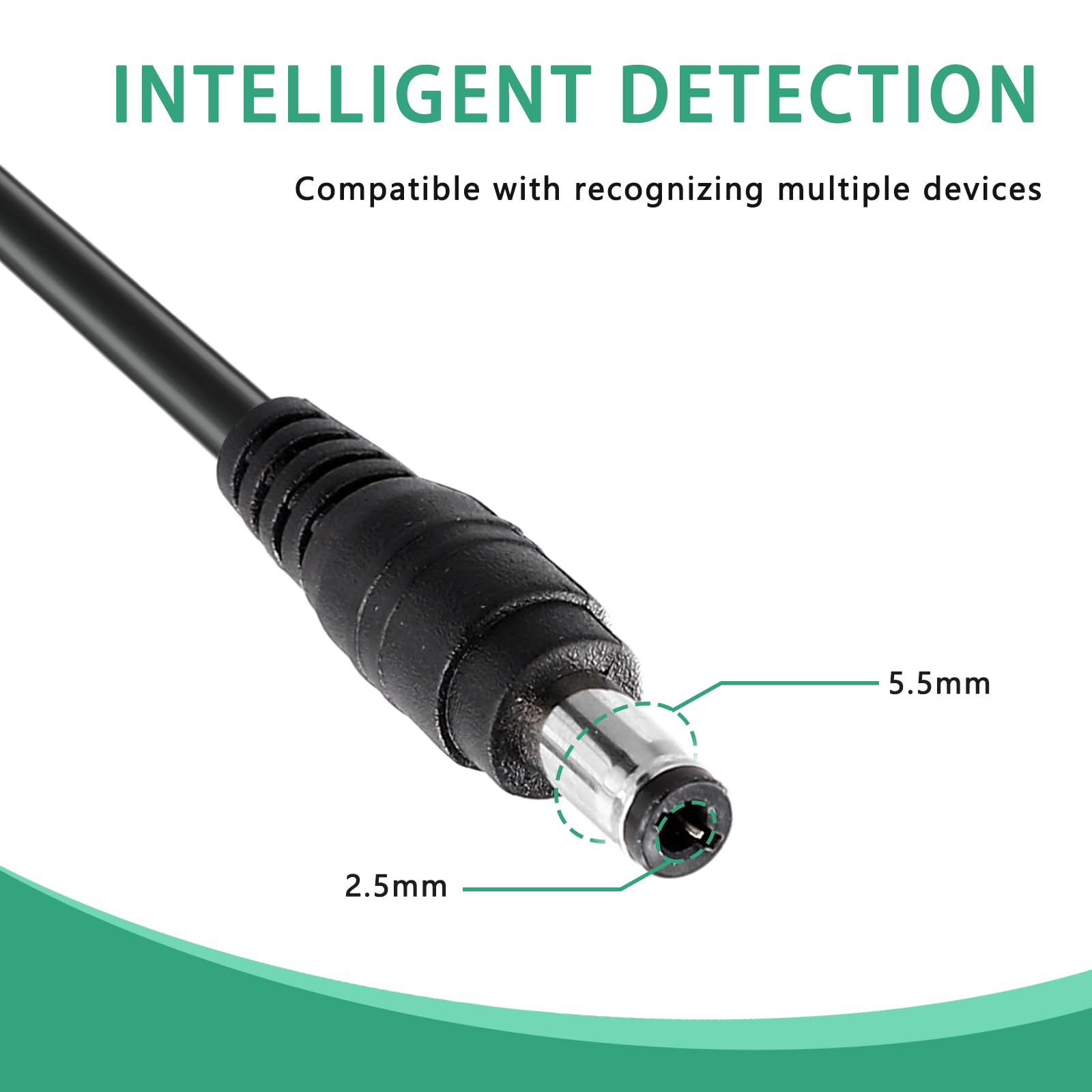 SHNITPWR Universele Voeding 24 V DC Adapter, 9-36 V 3A Power Supply, 108 W, 100-240 V AC, Variabel Converter, 14 Tips