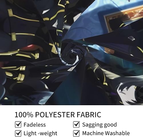 Miniatura 3 de The Eminence - Tapiz de anime en sombra, para dormitorio, sala de estar, arte para el hogar, manta de franela suave, 60 x 51 pulgadas