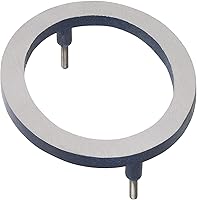 Vista 182 de Montague Metal Products Número de casa moderno de 6 pulgadas, número de casa flotante, fácil de instalar (0, cobre antiguo)