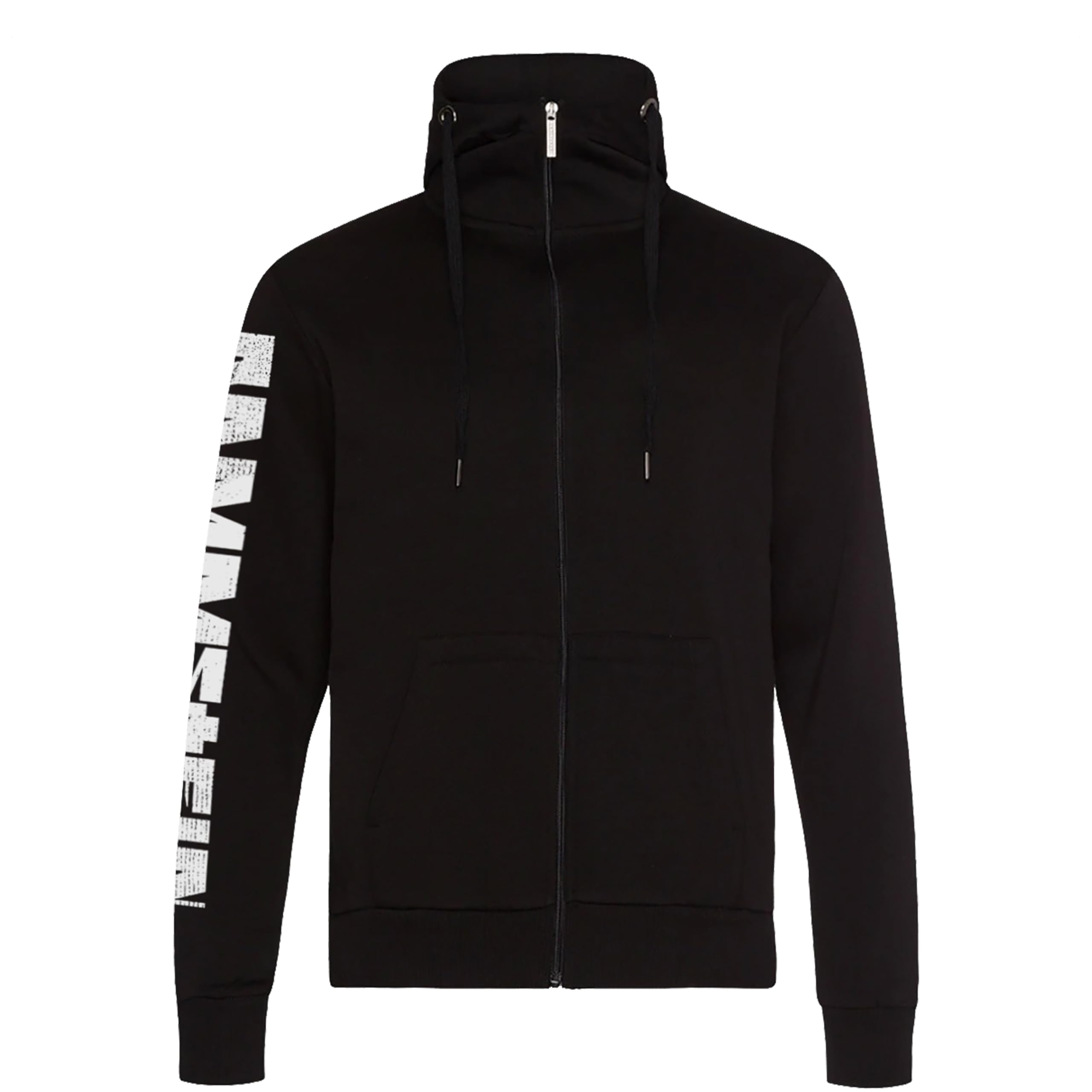 Rammstein Kapuzenjacke Reih Dich EIN S-3XL schwarz, Offizielles Band Merchandise Fan Zipper mit Ärmel- und Rückendruck