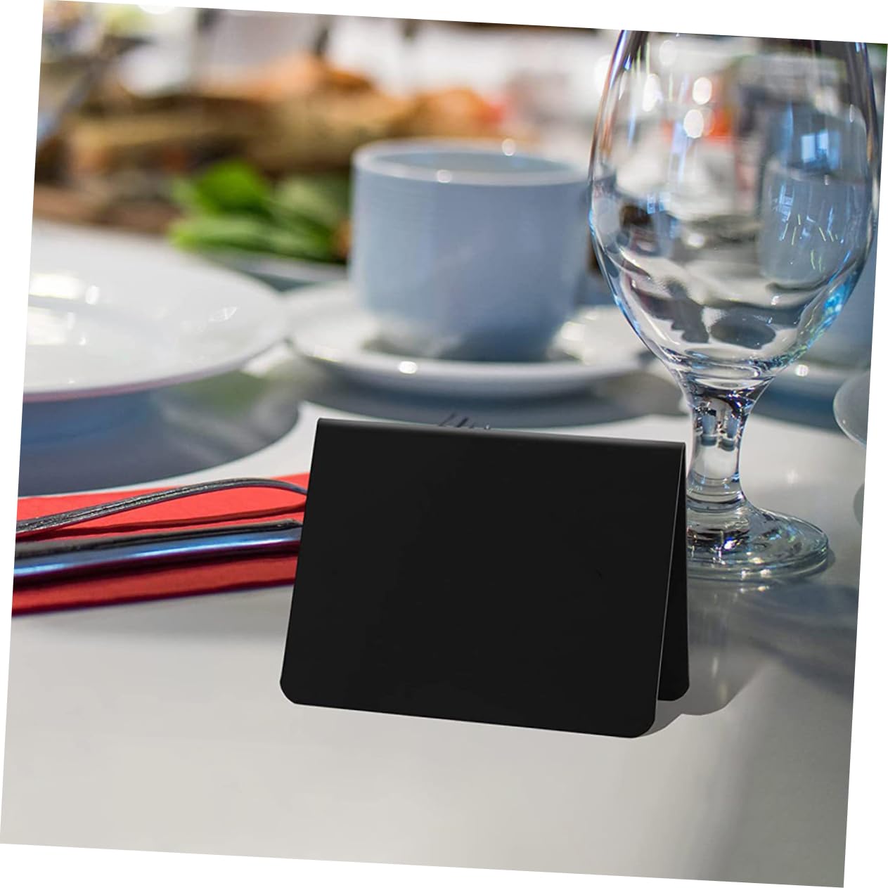 HOMSFOU 3 Set Della Lavagna Asse Lavagna Nera Della Piccole Lavagne Di Gesso Etichette Primo Di Cartello Scolastico Nero Pvc 15 Pezzi * 3