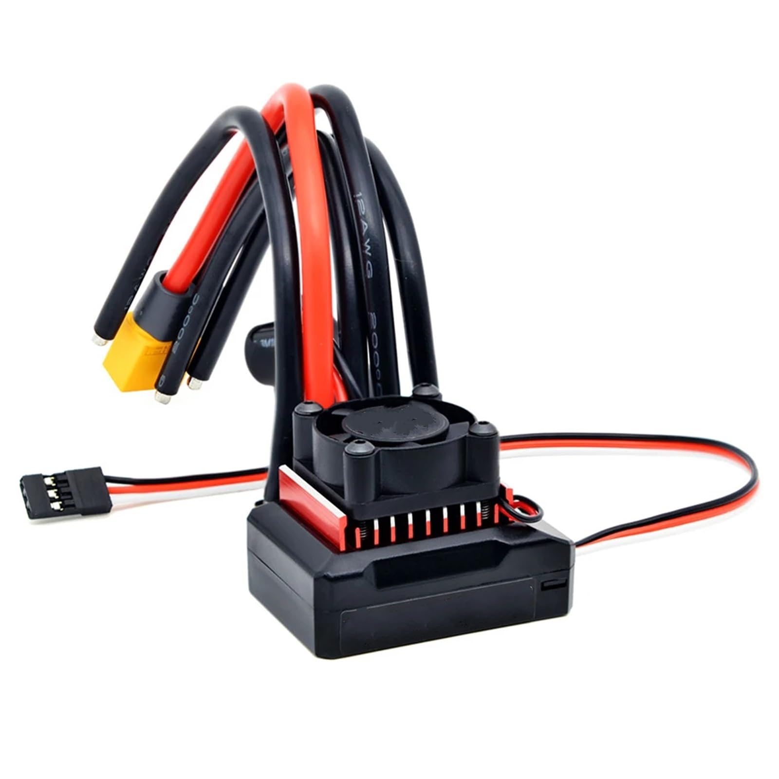Per Racing 1/10 120A Sensored Brushless ESC 380 390 540 Con Ventola Raffreddamento Rimovibile Auto RC Modificata Per Super BEC 6V/4A Motori ESC RC