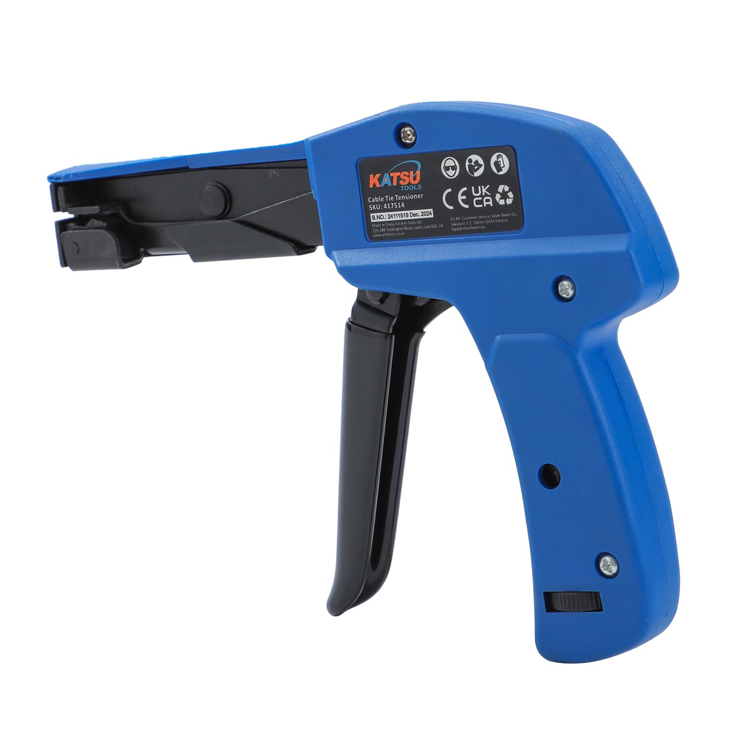 KATSU Tools Plastic Nylon Ties Tensioning and Cutting Tool