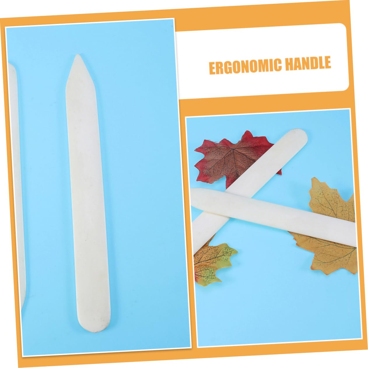 Outil De Pliage Plastique Outils De Marquage Pliage pour Artisanat Cartes Reliure Et Bricolage avec Poignée Ergonomique