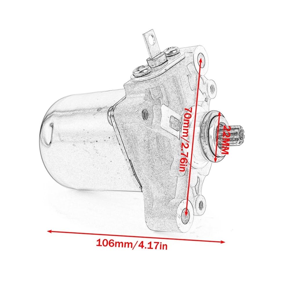 Motorino di avviamento for Navi 110 2016-2024 31210-KWP-G01 | 31210-KWP-G12