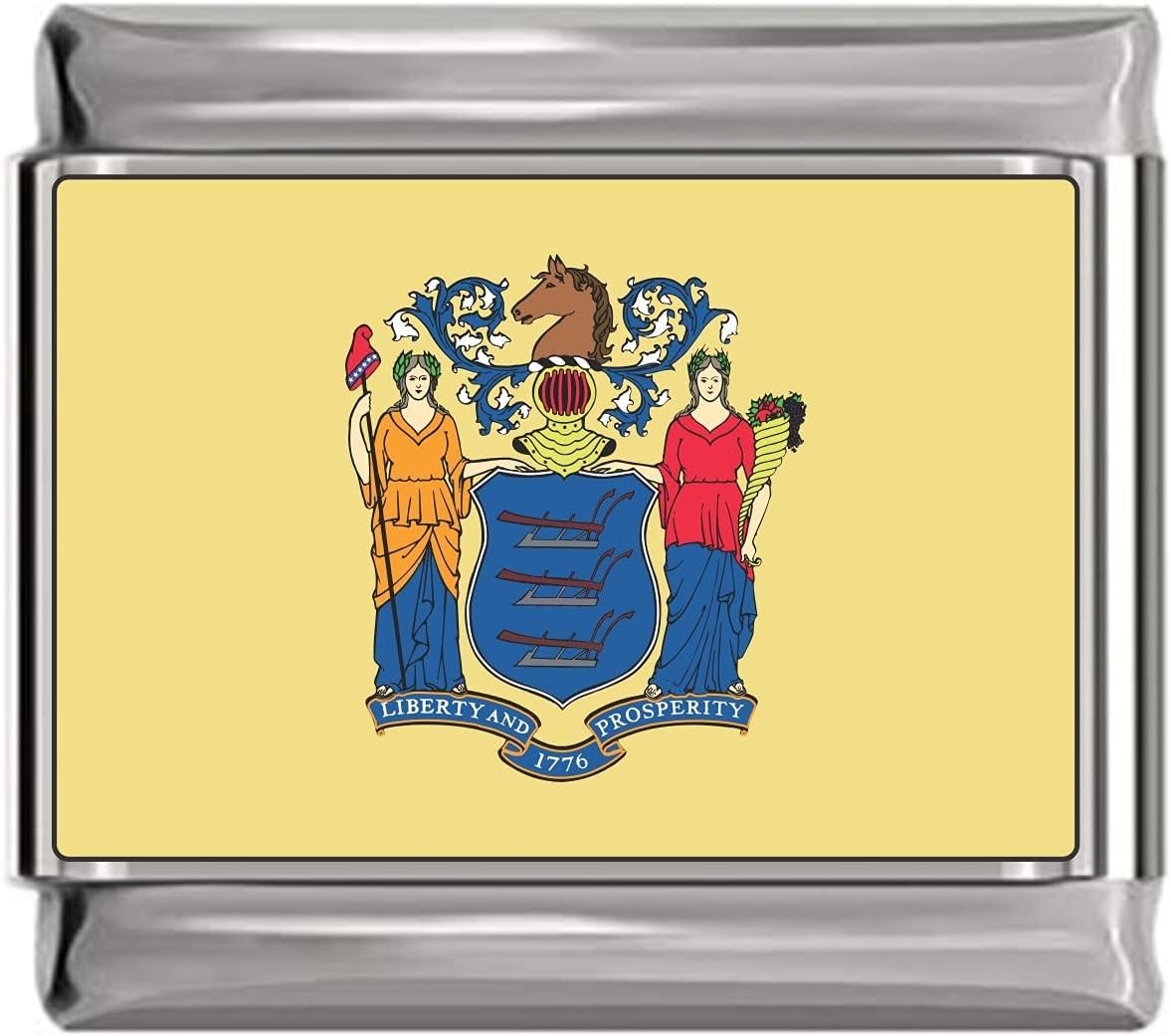 State Flag Photo Italian Charm Charm - US States