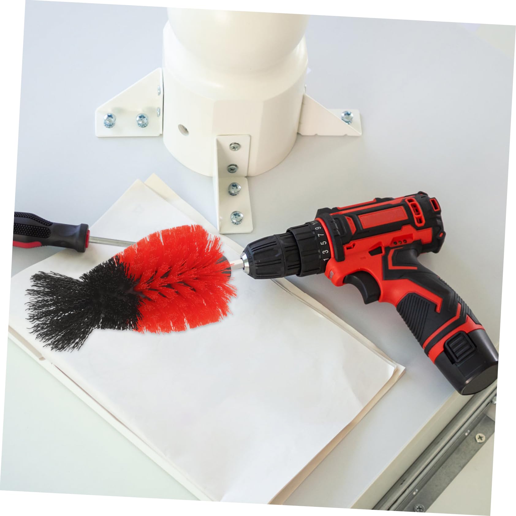 Beavorty 8 Piezas De Accesorios De Limpieza De Cabezal De Cepillo De Taladro Eléctrico para Taladro Eléctrico Cepillo De Taladro Cepillo De Taladro Accesorio De Taladro Cepillo para