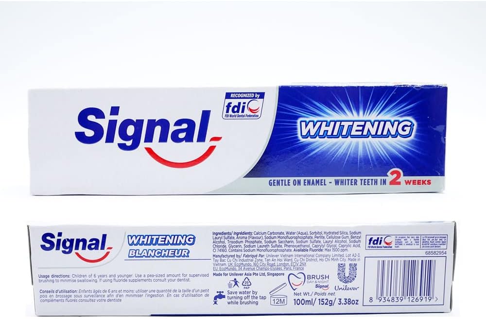 signal 100ml whitening toothpaste