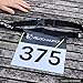 Velochampion Triathlon Running Belt: Elastic, Comfortable and Clip-Fastened. Adjustable Waist Belt for Marathons and Racing (Adult S/M, 2)