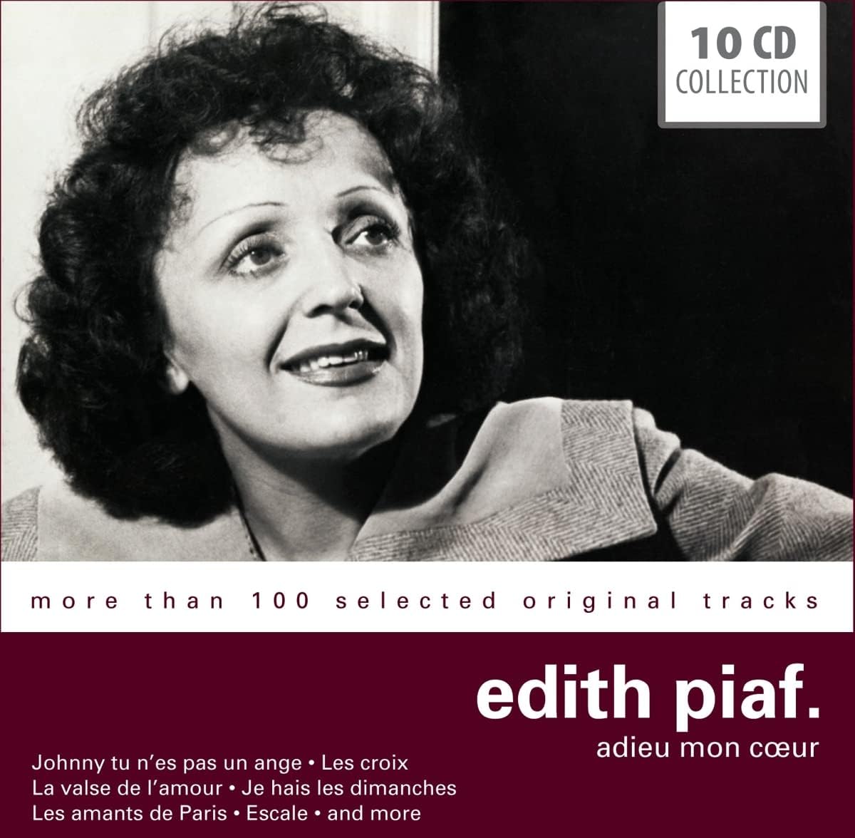 Edith Piaf: Adieu Mon Coeur / Les Croix / Chanson Bleue / Escale