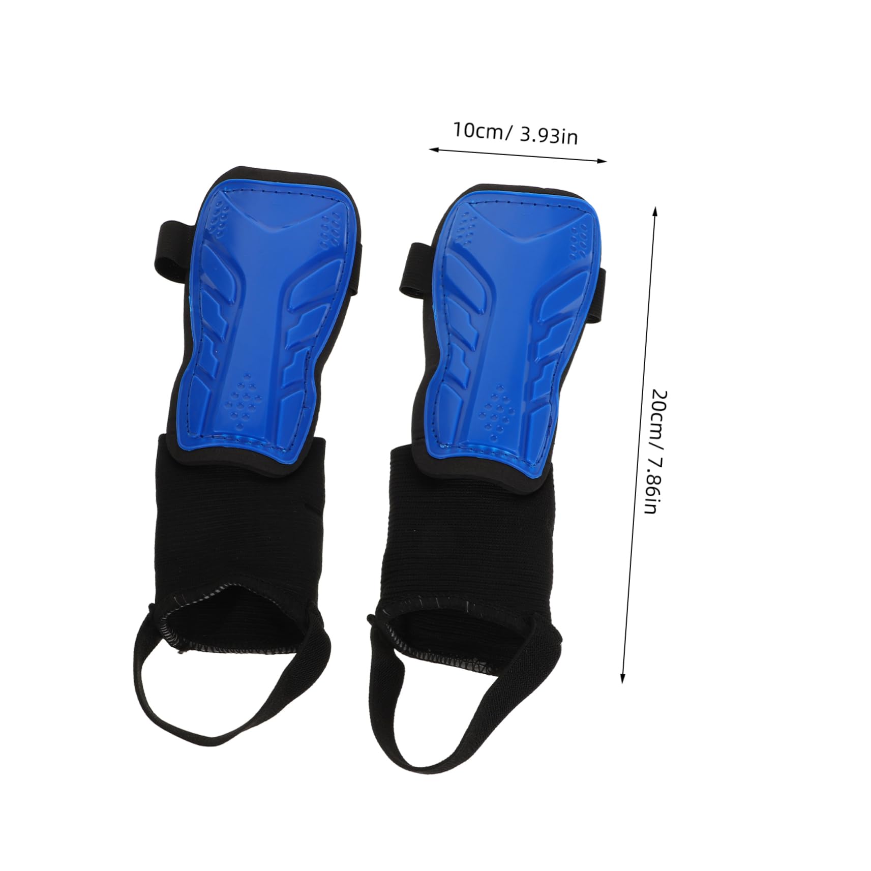 Garneck 1 Pair Boys and Girls Soccer Shin Guards Ankle Protection Youth Shin Guards for Soccer Boys Girls Protective Gear