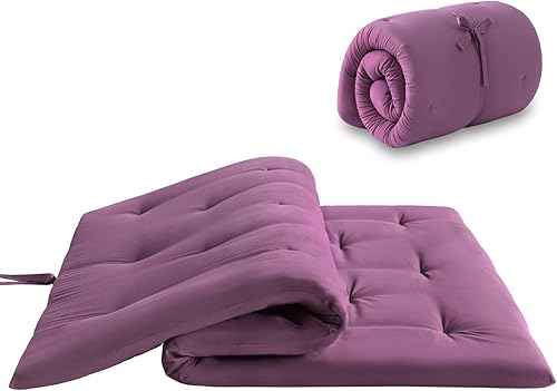 Colchón de futón japonés tamaño individual de 39 x 80 pulgadas, colchón de cama plegable, tapete portátil de tatami, cojín de futón plegable,