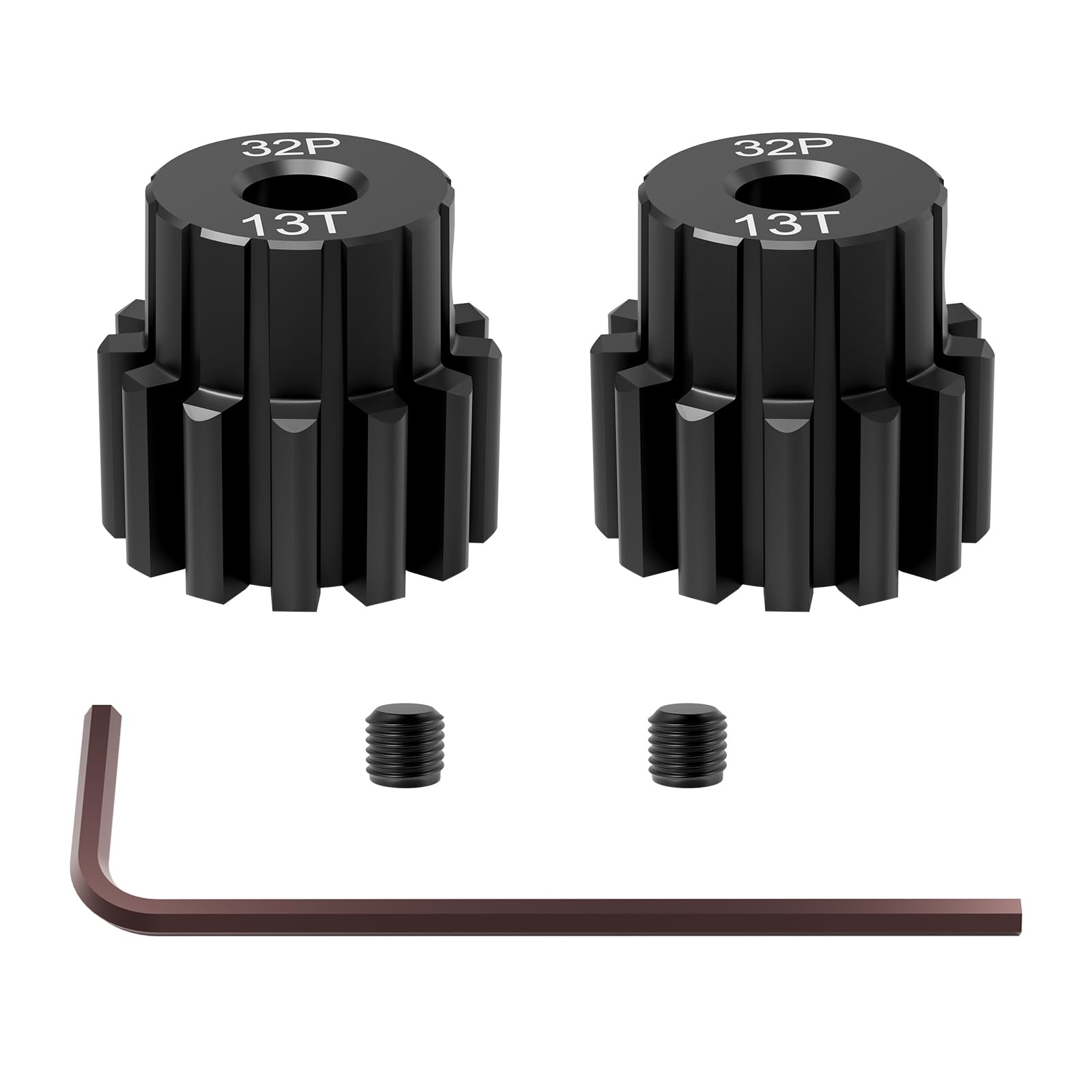 Amazon.com: OGRC 3943X Hardened Steel 32P 13T Pinion Gear for