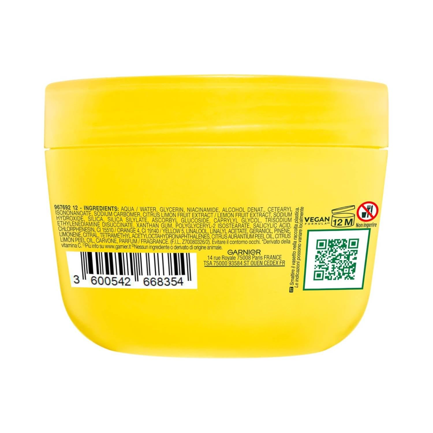 Garnier Vitamin C Fresh und Bright Feuchtigkeitscreme Sorbet gegen Flecken, 85 ml, mit Niacinamid, ultra-leichte Textur (6)