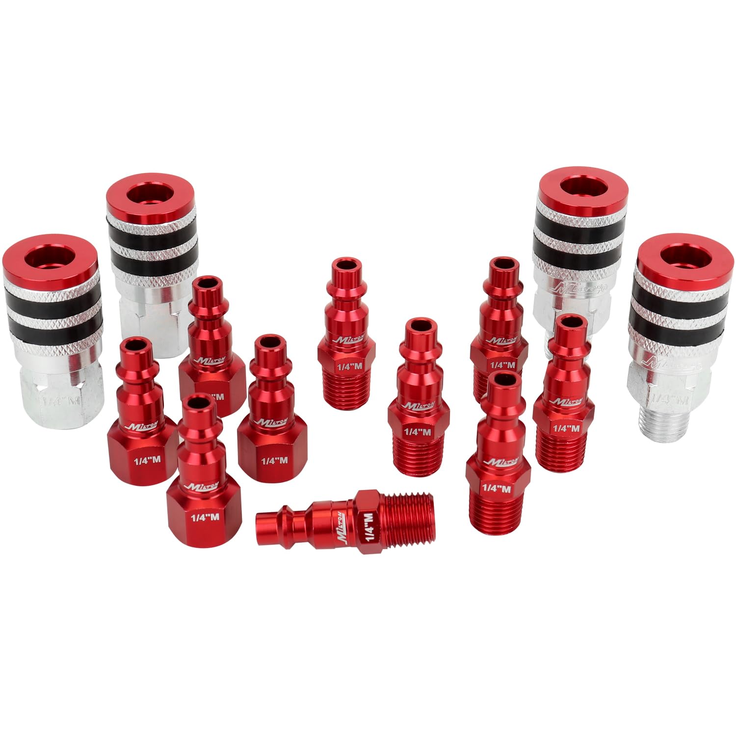 Colorfit by Milton Coupler & Plug Kit (M-Style) with Rubber