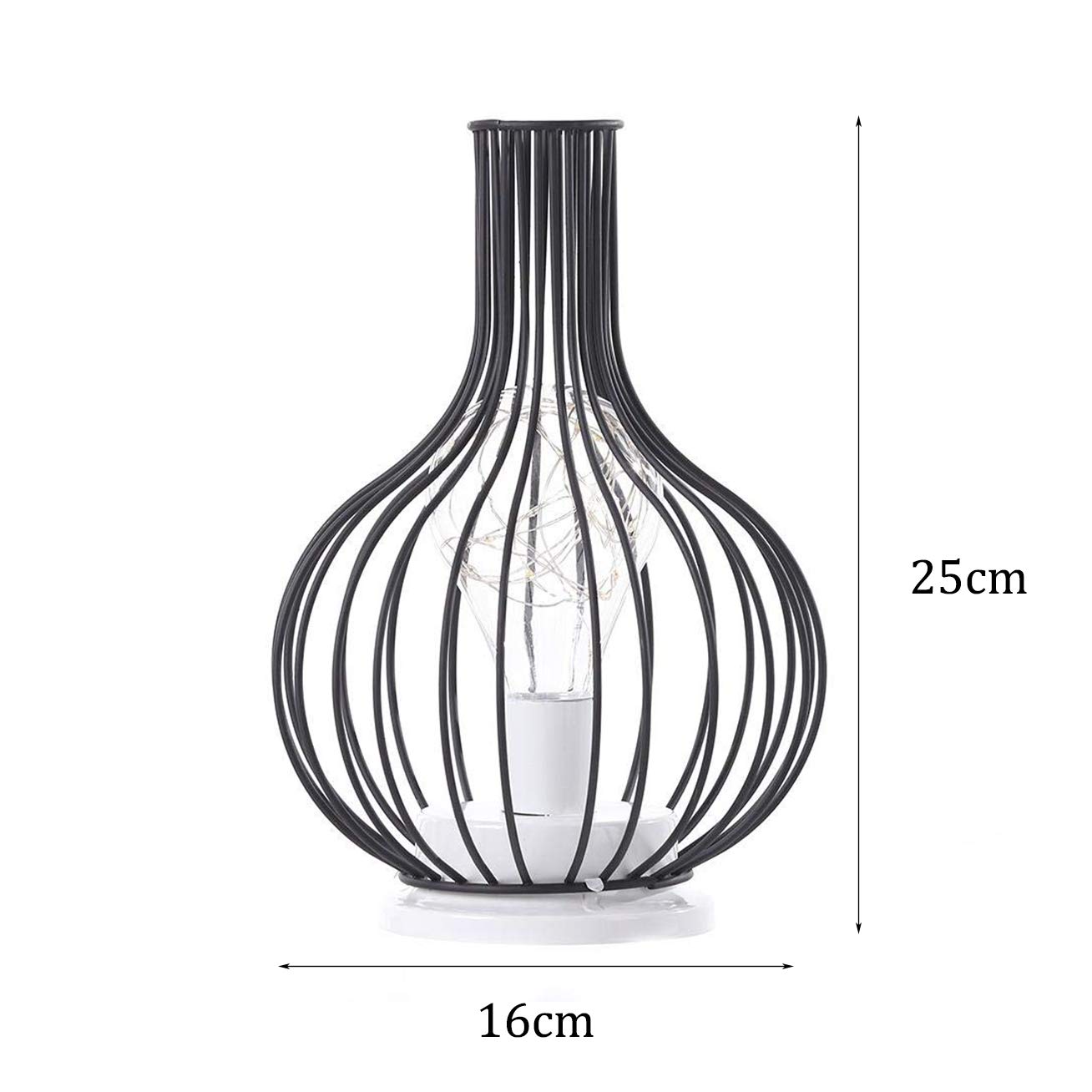 Lampada Da Comodino Retrò,lampada Da Scrivania A LED Ricaricabile A Forma Di Fungo Dimmerabile A 3 Livelli Luce Notturna Con Controllo Touch Arancione 91823528 - Foto 6