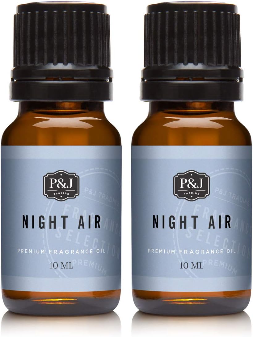 P&J Fragrance Oil Night Air Oil 10ml 2pk Candle Scents for Candle Making