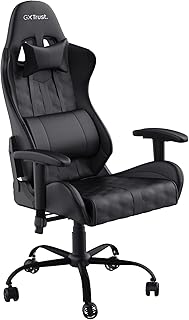 Trust Gaming GXT 708 Resto Gaming Chair, PC Desk Chair, Full 360° Rotatable Seating, Strong and Robust Metal Base Frame, C...