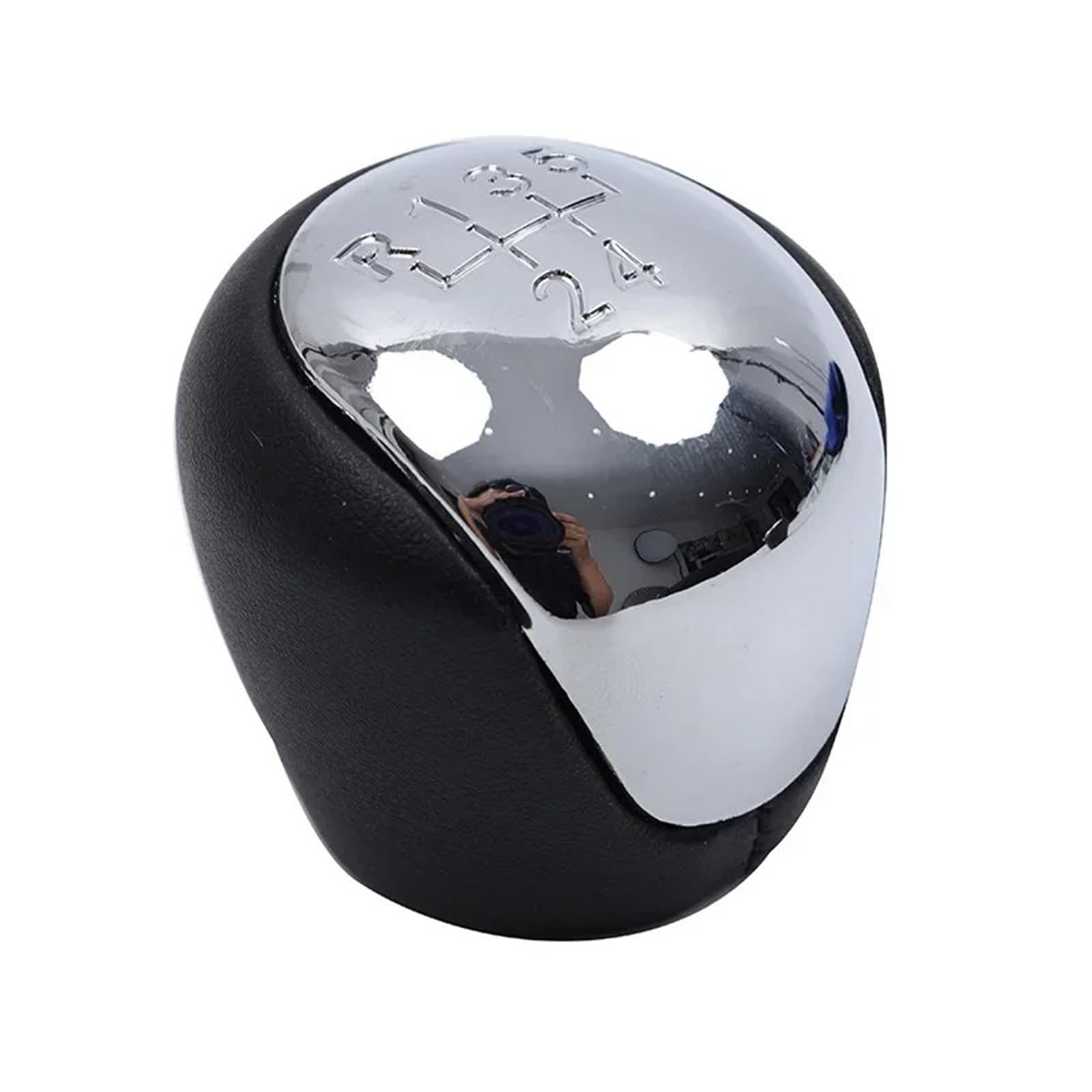tusgt Knob Manual for Hyundai for I30 for Elantra Touring 2008 5 Speed Gear Shifter Knob Stick Lever Pen Handle Headball Manual(Chrome)