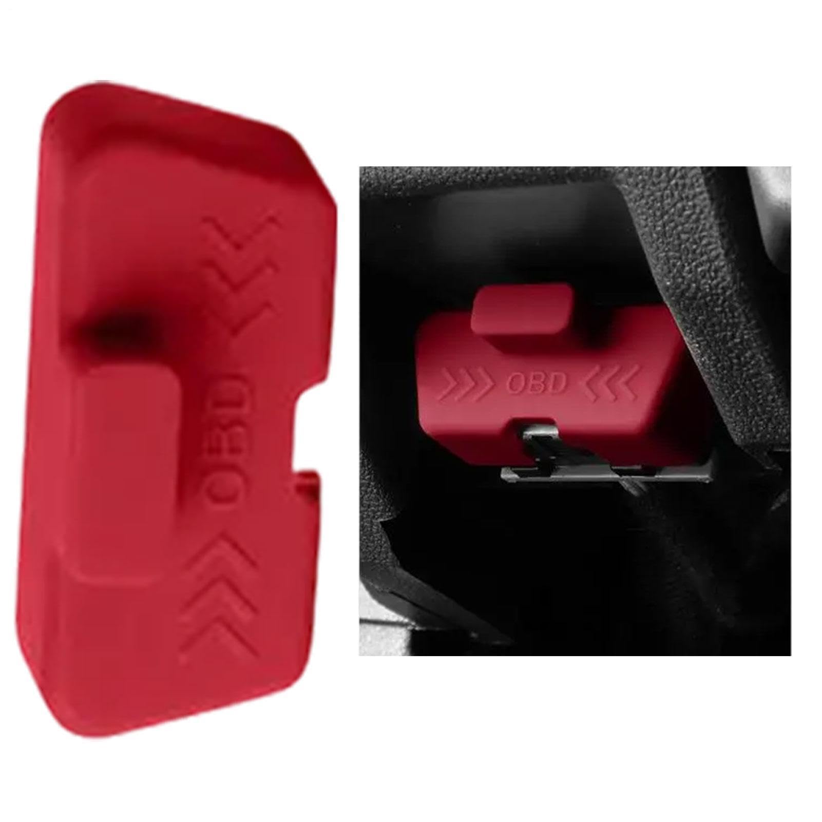 Coperchio della porta OBD: tappo protettivo nero, polimero resistente al calore, profilo basso senza cuciture antiscivolo. Installazione semplice e senza attrezzi per un accesso