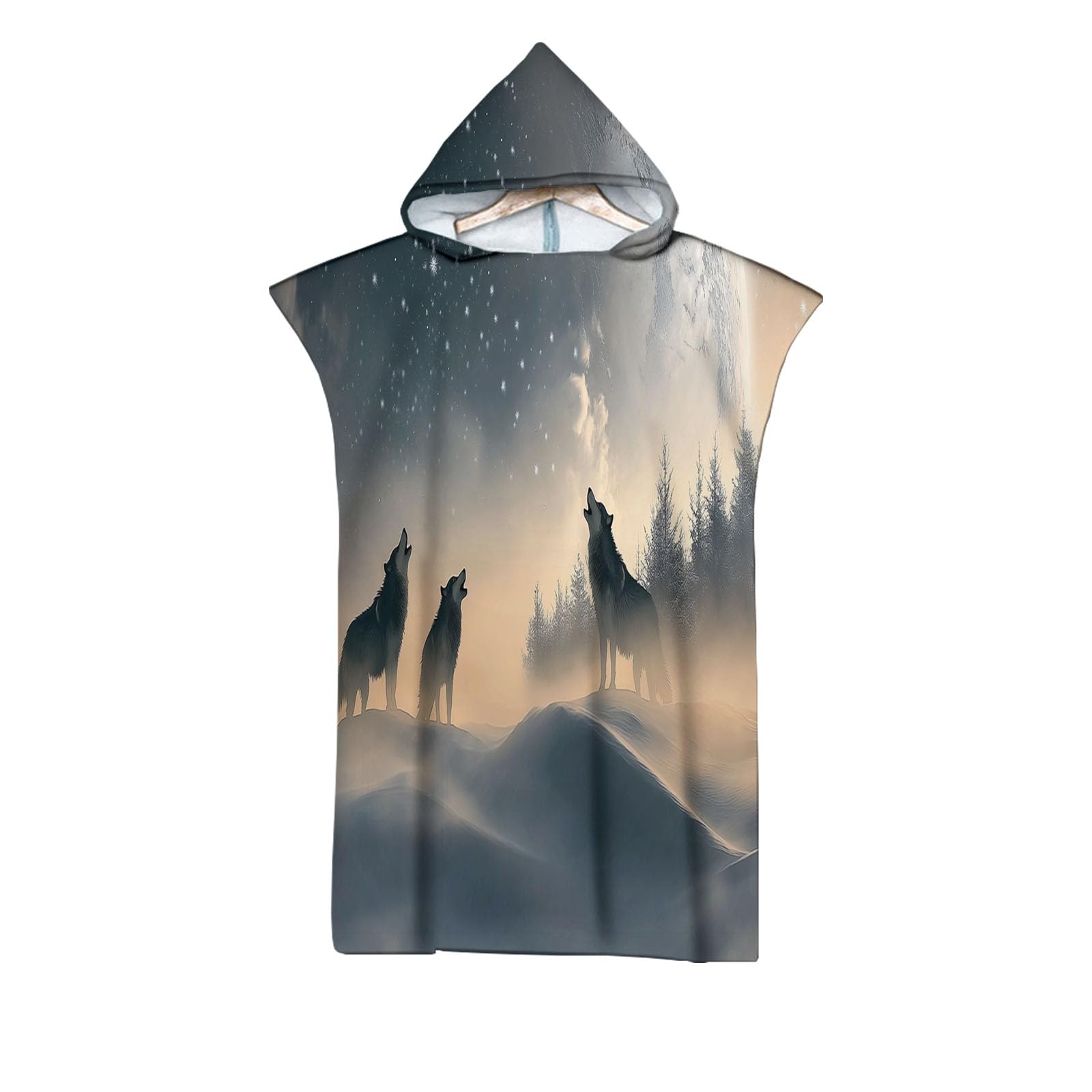 Serviette poncho de surf pour se changer facilement sur la plage