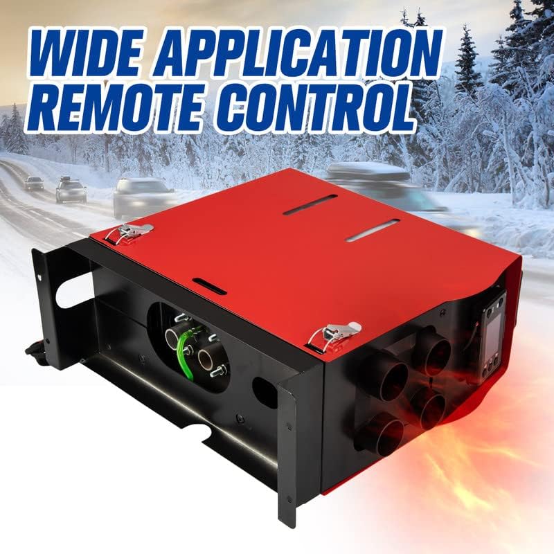 12 V 5 kW Nagrzewnica powietrza Diesel, Nagrzewnica postojowa Diesel Night Heater, Wszystko w jednym Nagrzewnica do ciężarówek Szybkie ogrzewanie z pilotem i wyświetlaczem LCD do samochodów kempingo