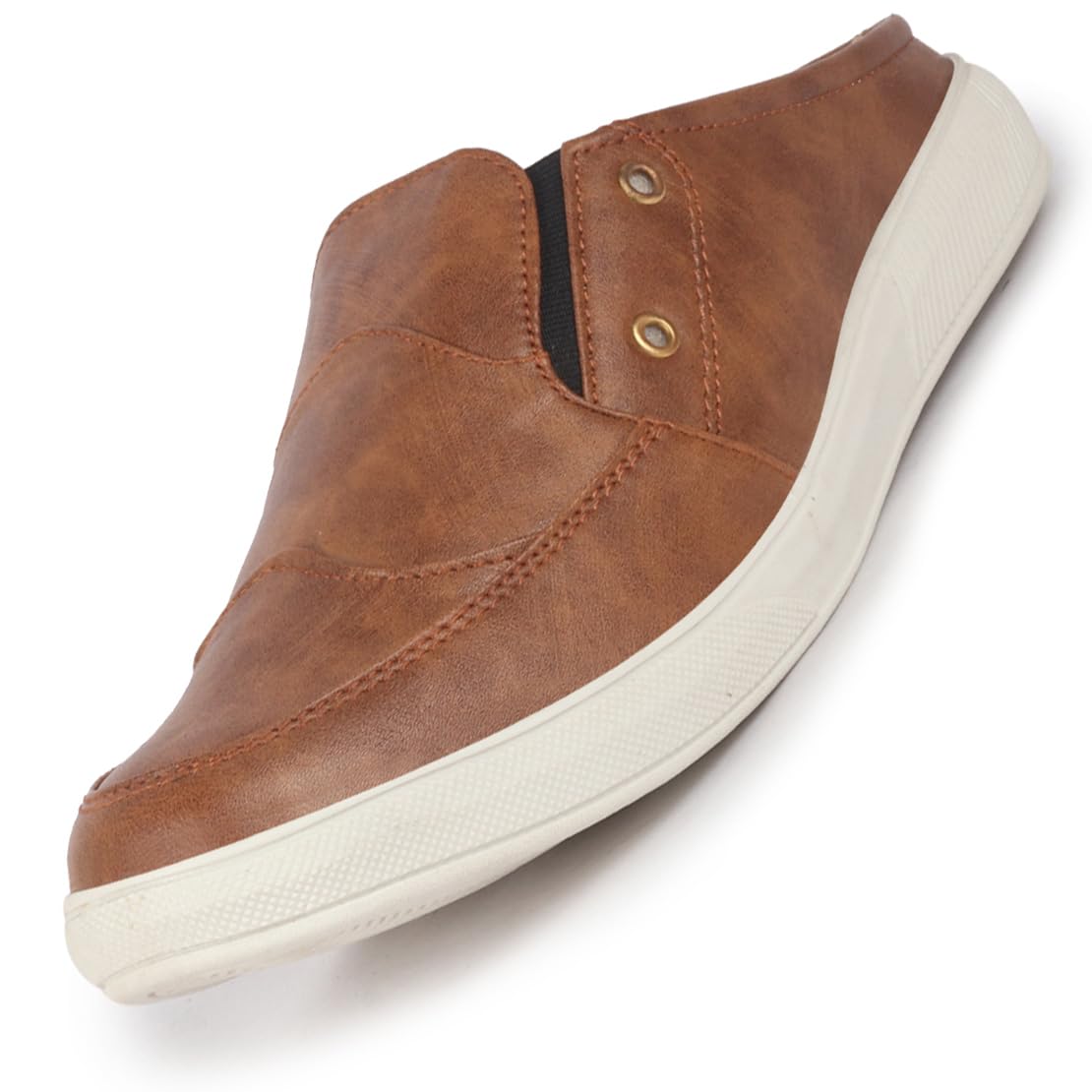 Back Open Slip On Shoes for Casual Outfit|| Lightweight and Comfort with TPR Sole Flexiblity | Ideal for Walking, Daily Use & Travel-image-46