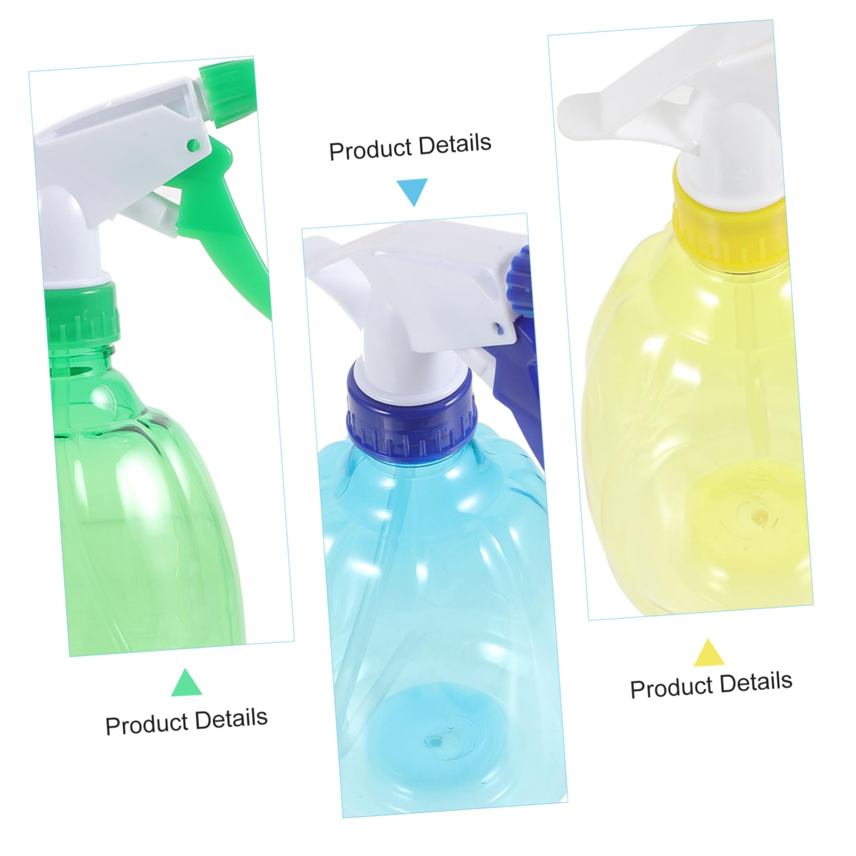 iplusmile 3 Sätze Gießkanne Sprühflasche Pflanzen Sukkulenten Gießflasche Sprühflaschen Pflanzensprühflasche Winzige Flasche Sprühreiniger Sprühflasche Sprüher Kleiner 3 Stück * 3