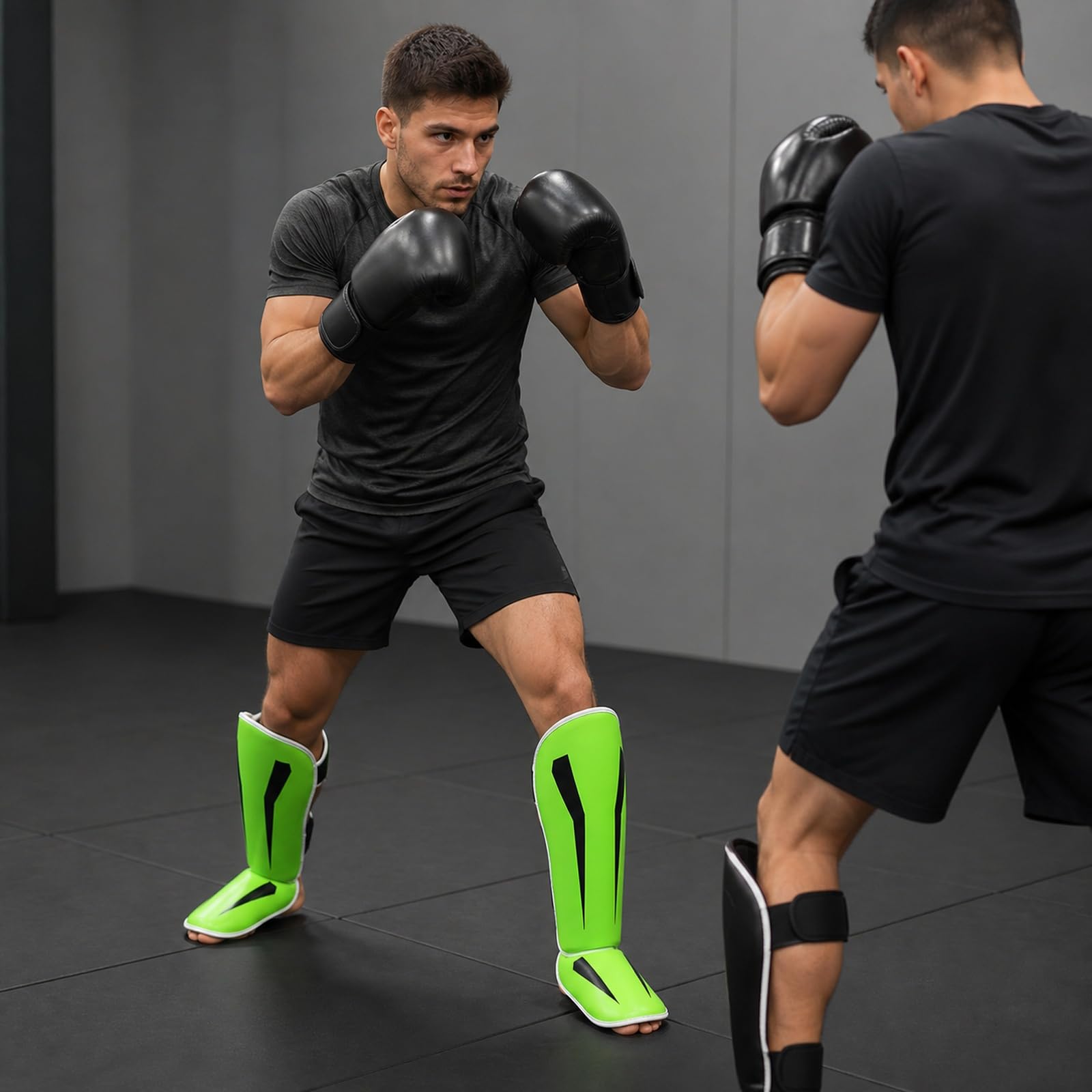 Ochrona goleni stóp, osłona goleni i szyi, osłona na stopy, regulowana, wygodna, oddychająca, do boksu, taekwondo, Muay-Thai, Kickboxingu, sportów walki