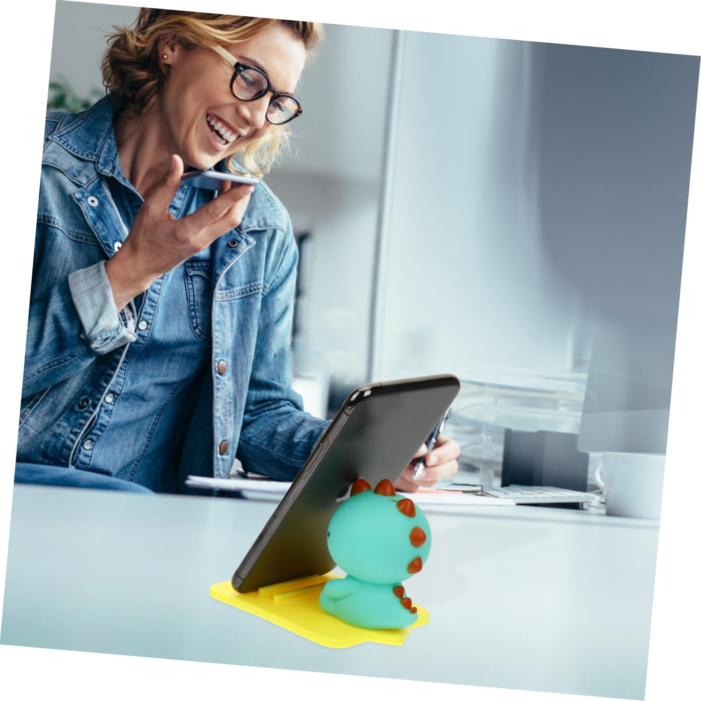 Gatuida 6pezzi Per Smartphone Regolabile Design Multifunzione Per Telefono e Portatile Per Guardare Film e Videochiamate