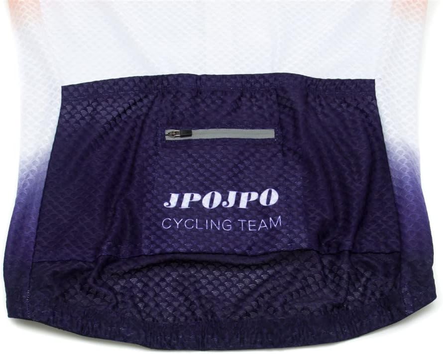 Hotlion Cycling Jersey Men Short Sleeve Bike Shirt Breathable Bicycle Clothing Tops with 3 Rear Pocket JP31