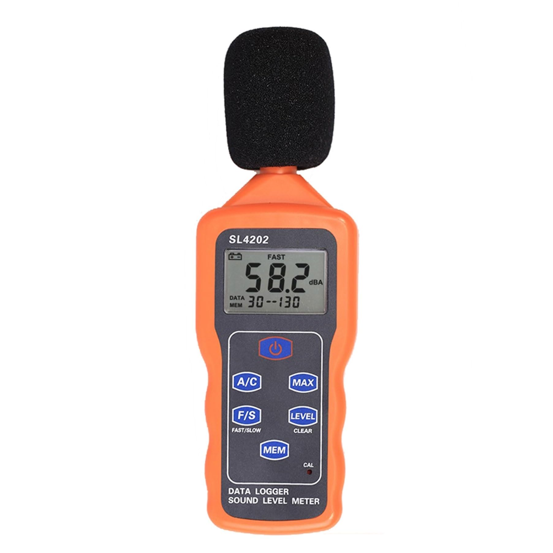 Mining Sl4202 Data Logger Sound Level Meter Industrial Grade Noise Meter 30Db -130Db Recorder Tester Accurate Measurement